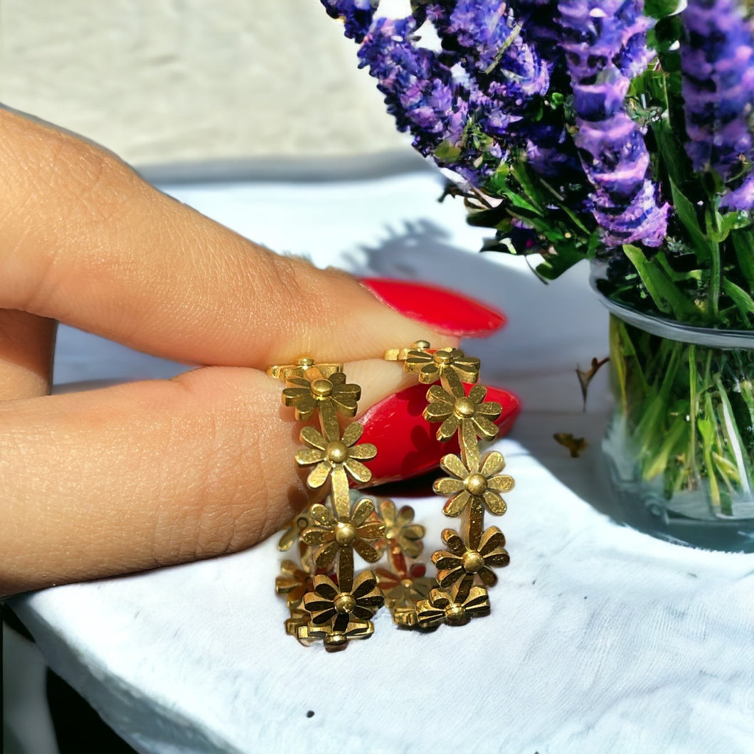 Daisy Delight Hoops