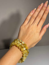 Load image into Gallery viewer, AAA Grade NATURAL GEMMY Golden Lepidolite Bracelet 9.4MM
