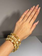 Load image into Gallery viewer, AAA Grade NATURAL GEMMY Golden Lepidolite Bracelet 10MM
